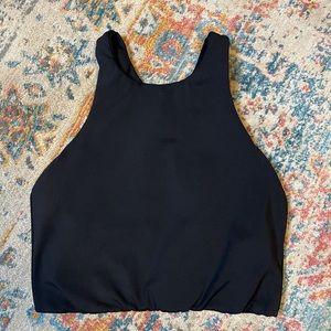 Montiel high neck bra